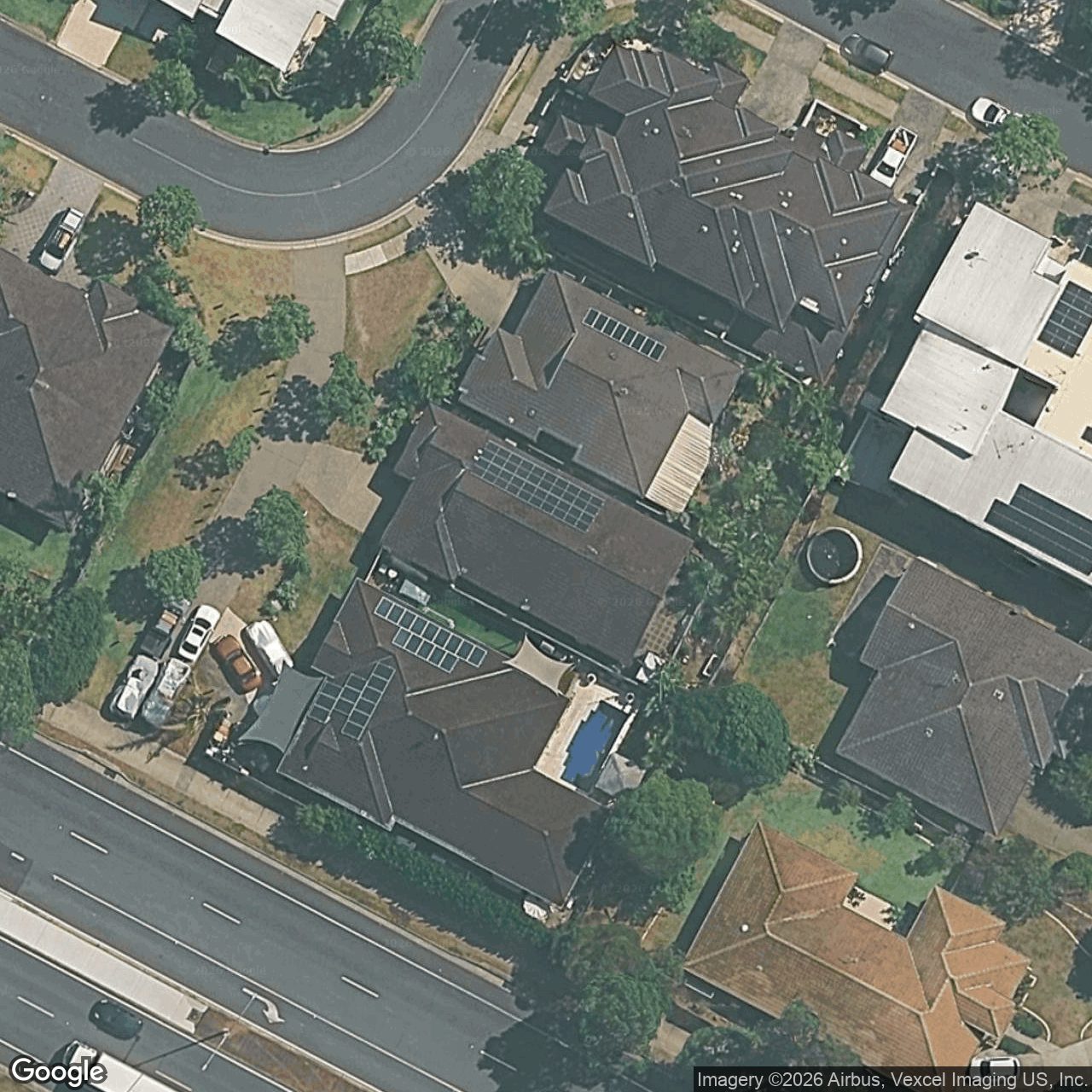 Aerial view of 39 Campelles Avenue, Varsity Lakes QLD 4227