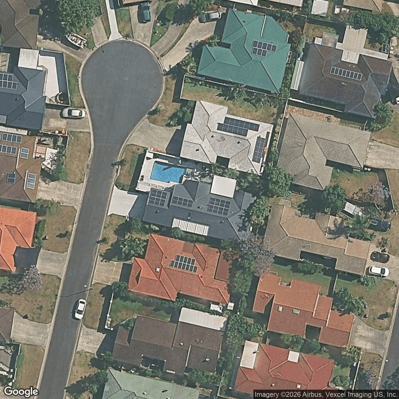 Aerial view of 13 Misty Court, Varsity Lakes QLD 4227