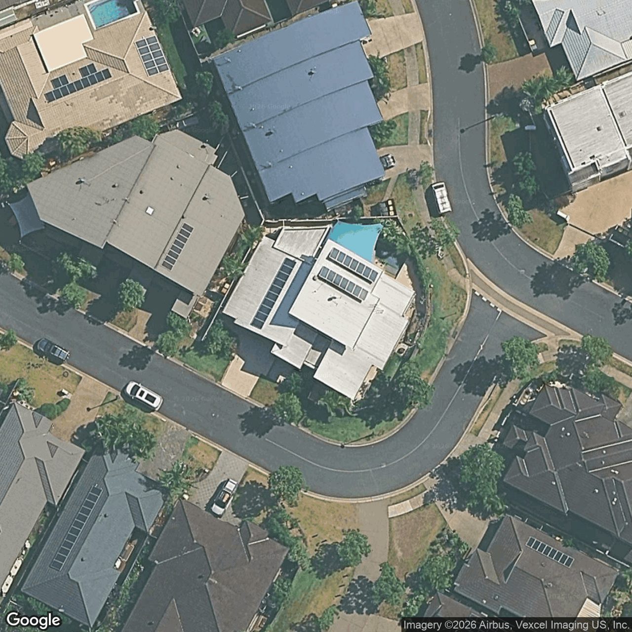 Aerial view of 26 Campelles Avenue, Varsity Lakes QLD 4227