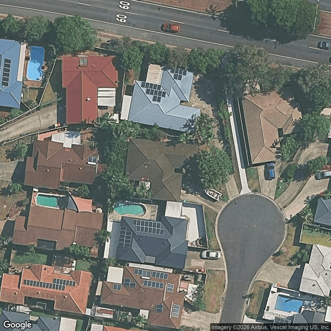 Aerial view of 20 Misty Court, Varsity Lakes QLD 4227