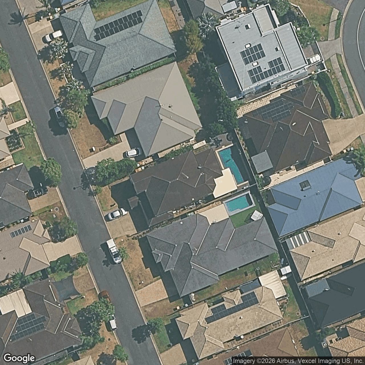 Aerial view of 10 Campelles Avenue, Varsity Lakes QLD 4227