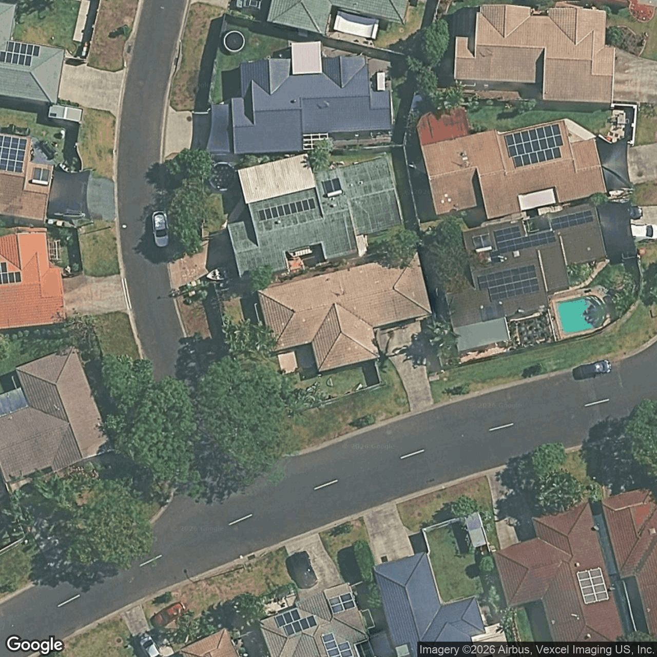Aerial view of 1 Misty Court, Varsity Lakes QLD 4227