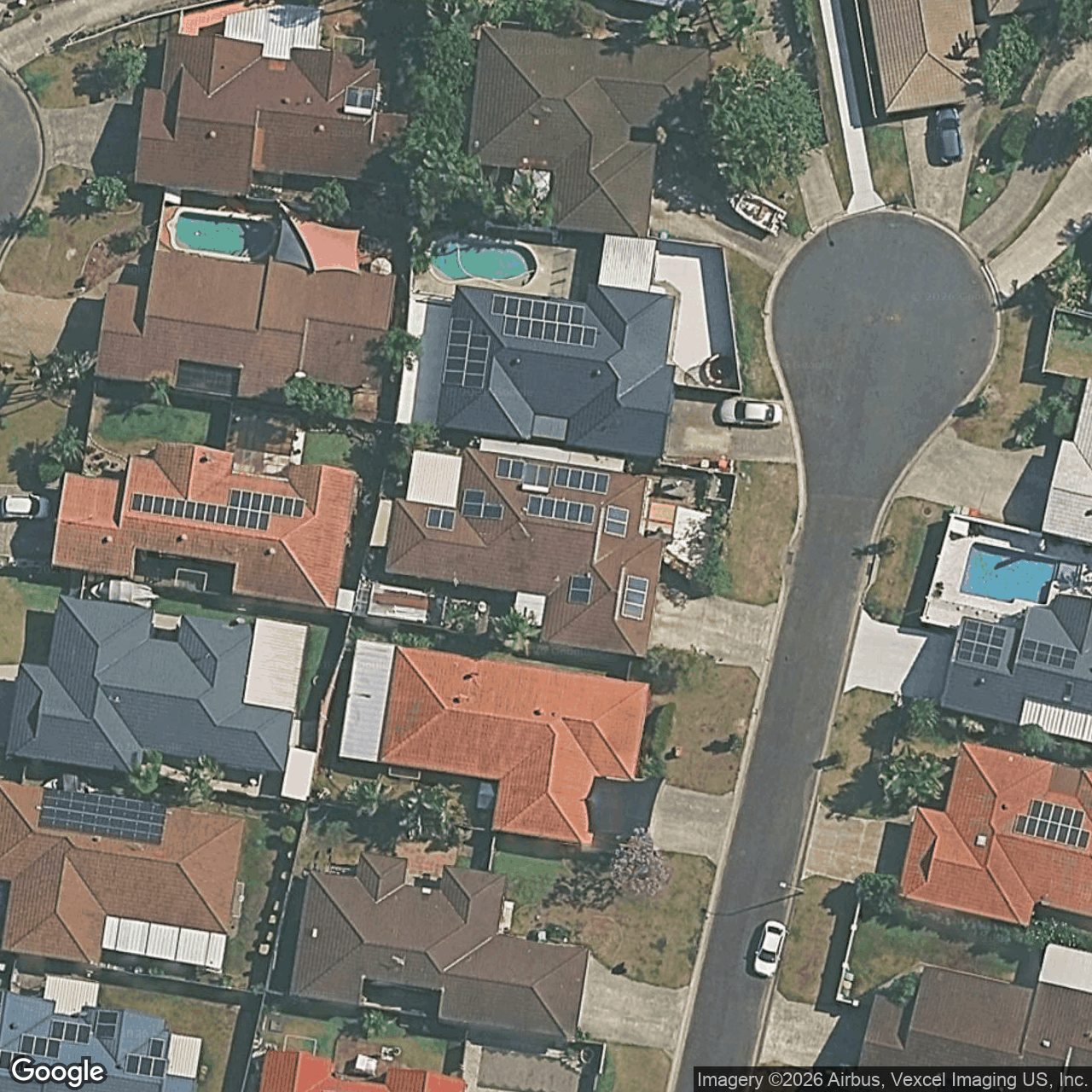 Aerial view of 16 Misty Court, Varsity Lakes QLD 4227