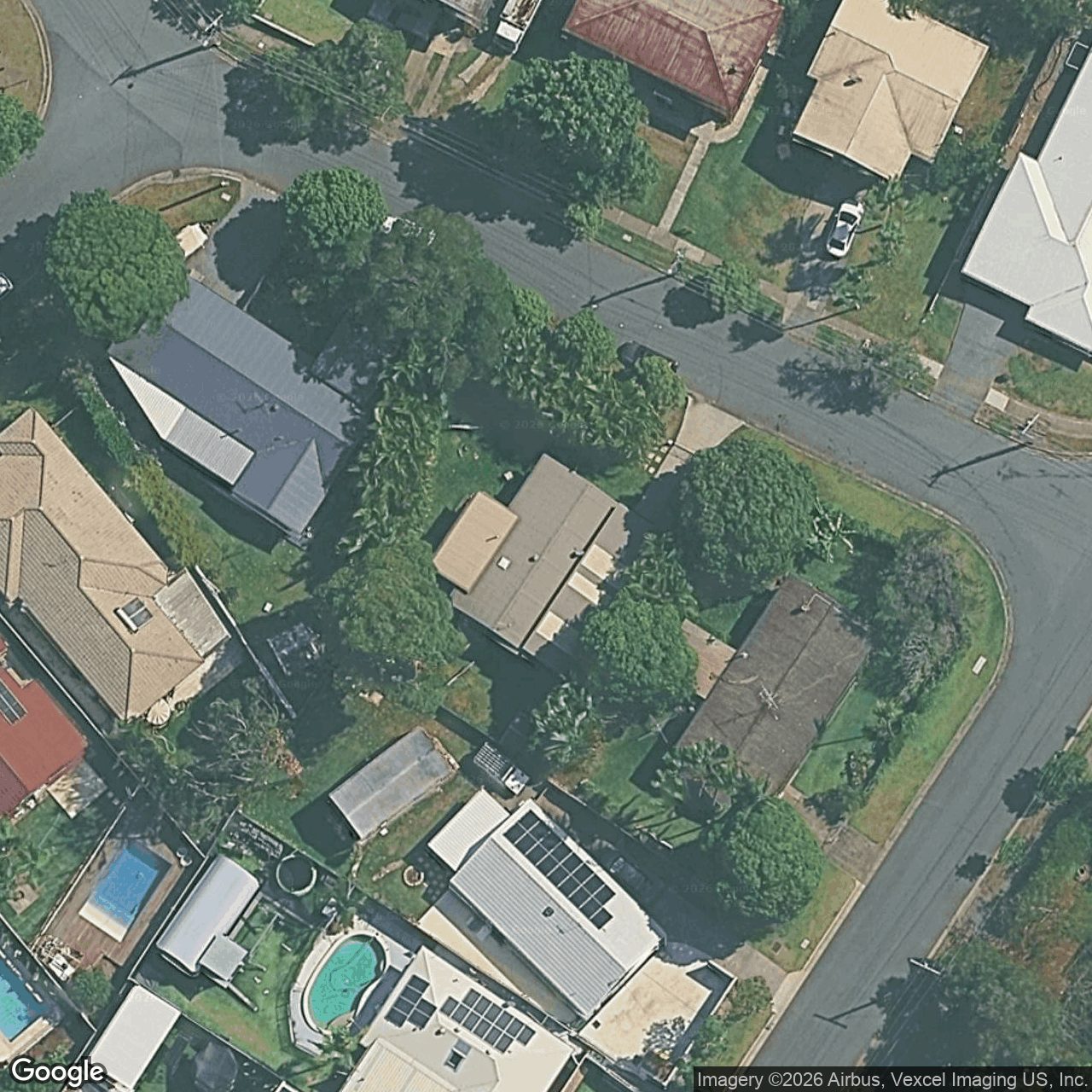 Aerial view of 4 Wattle Street, Varsity Lakes QLD 4227
