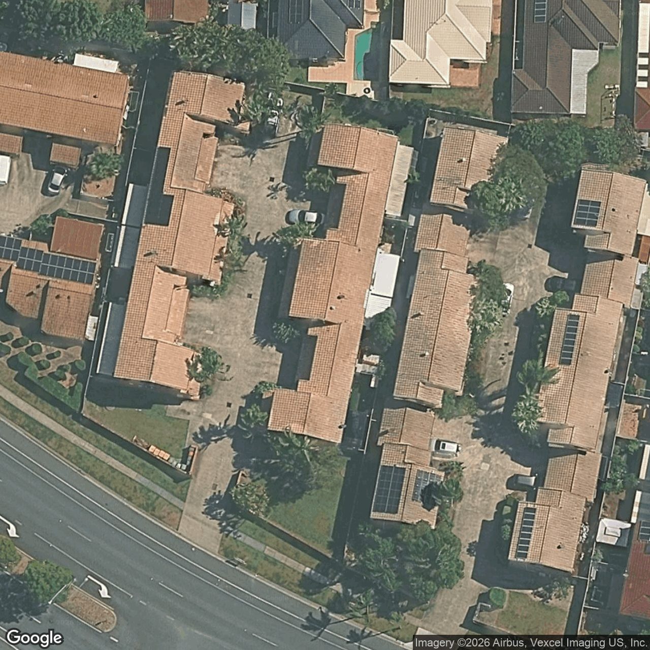 Aerial view of 7/267 Christine Avenue