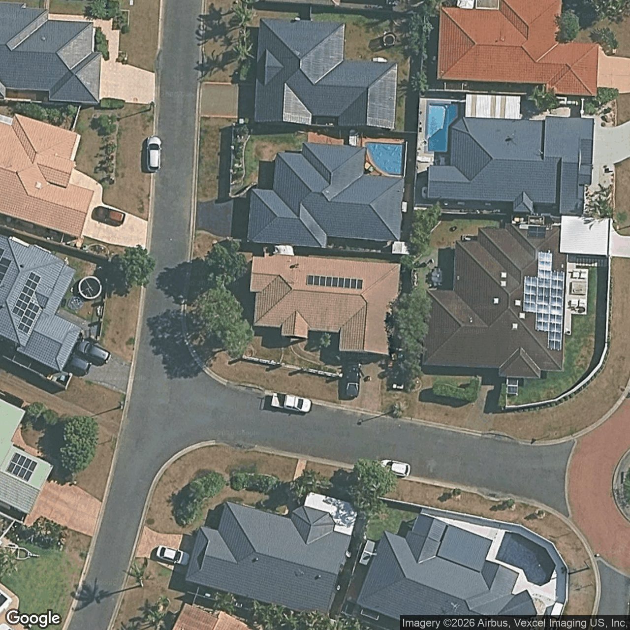 Aerial view of 3 Tulane Street, Varsity Lakes QLD 4227