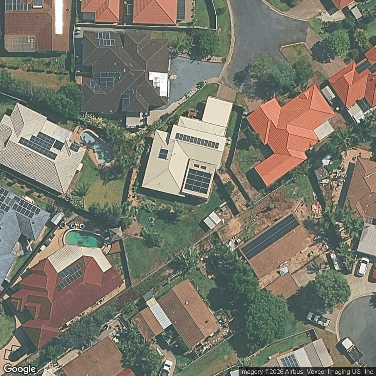 Aerial view of 7 Woollahra Court, Varsity Lakes QLD 4227