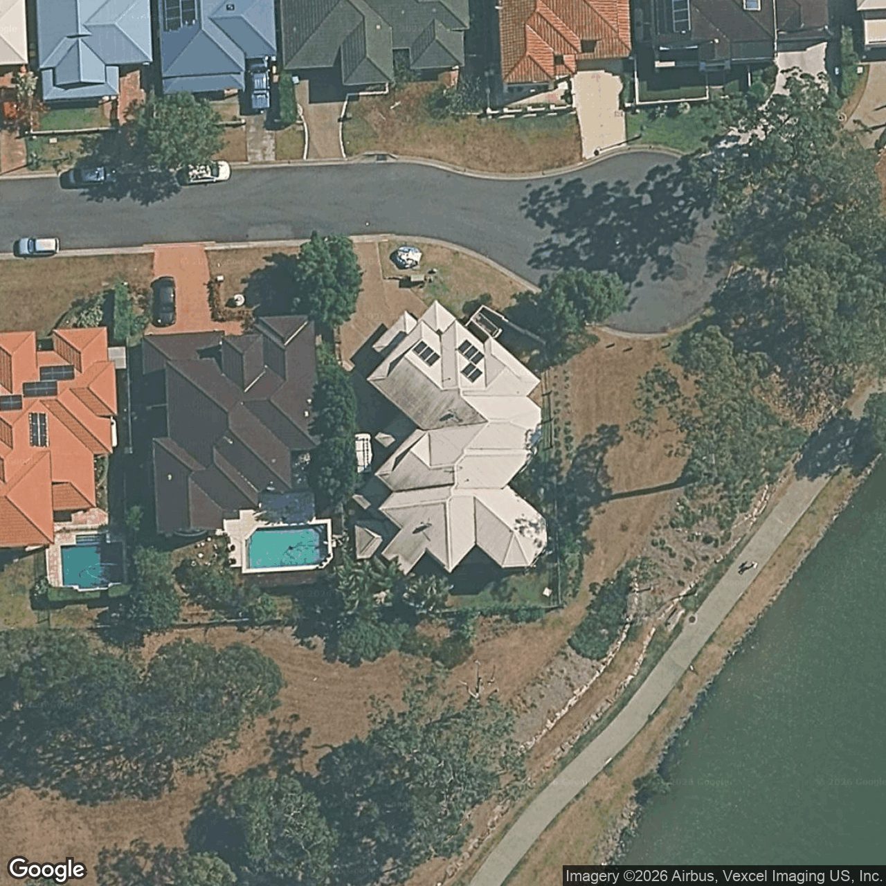 Aerial view of 7 Waimea Drive, Varsity Lakes QLD 4227