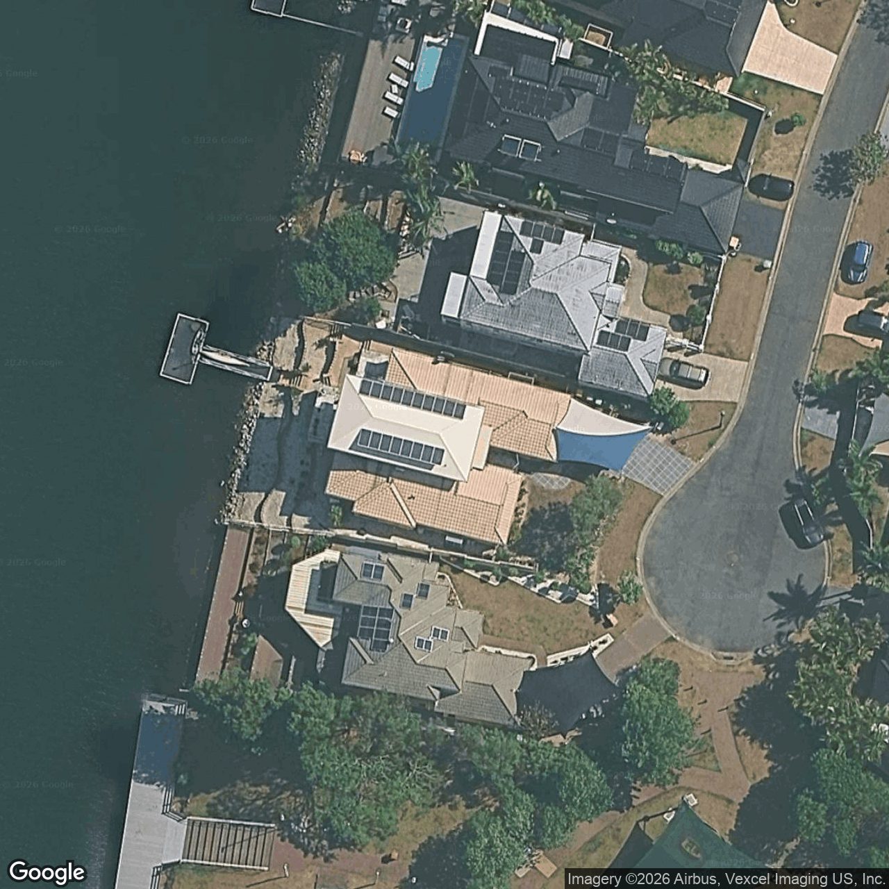 Aerial view of 43 Northwestern Court, Varsity Lakes QLD 4227