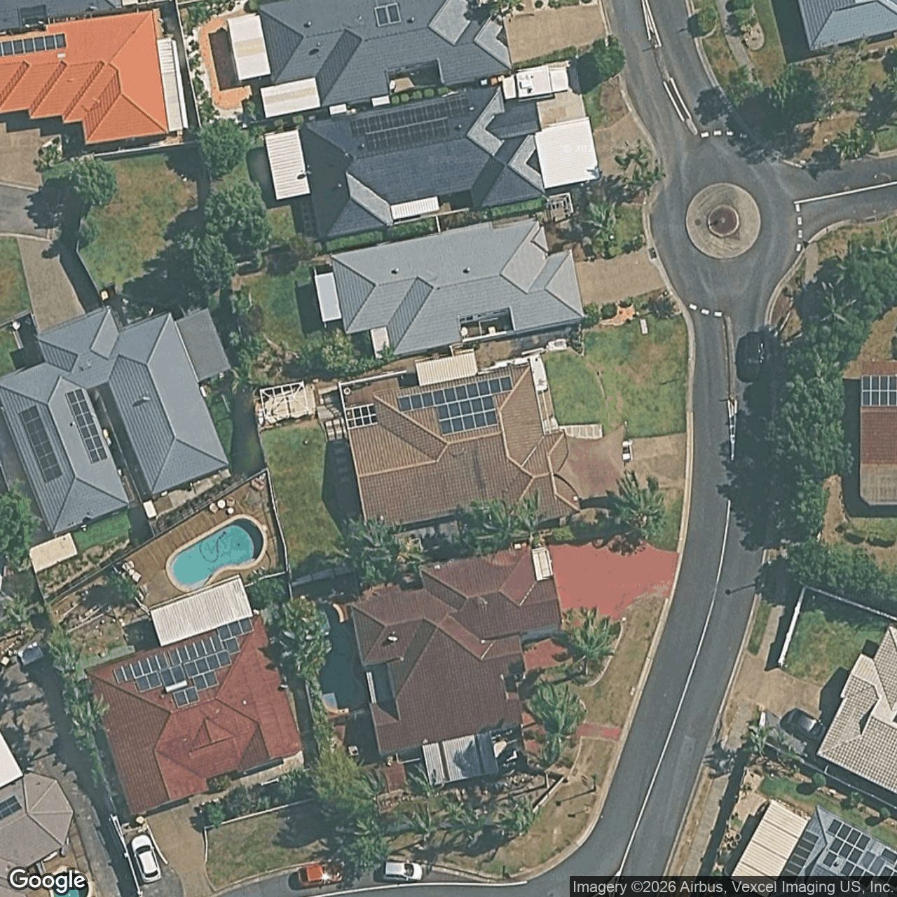 Aerial view of 23 Gainsborough Drive, Varsity Lakes QLD 4227