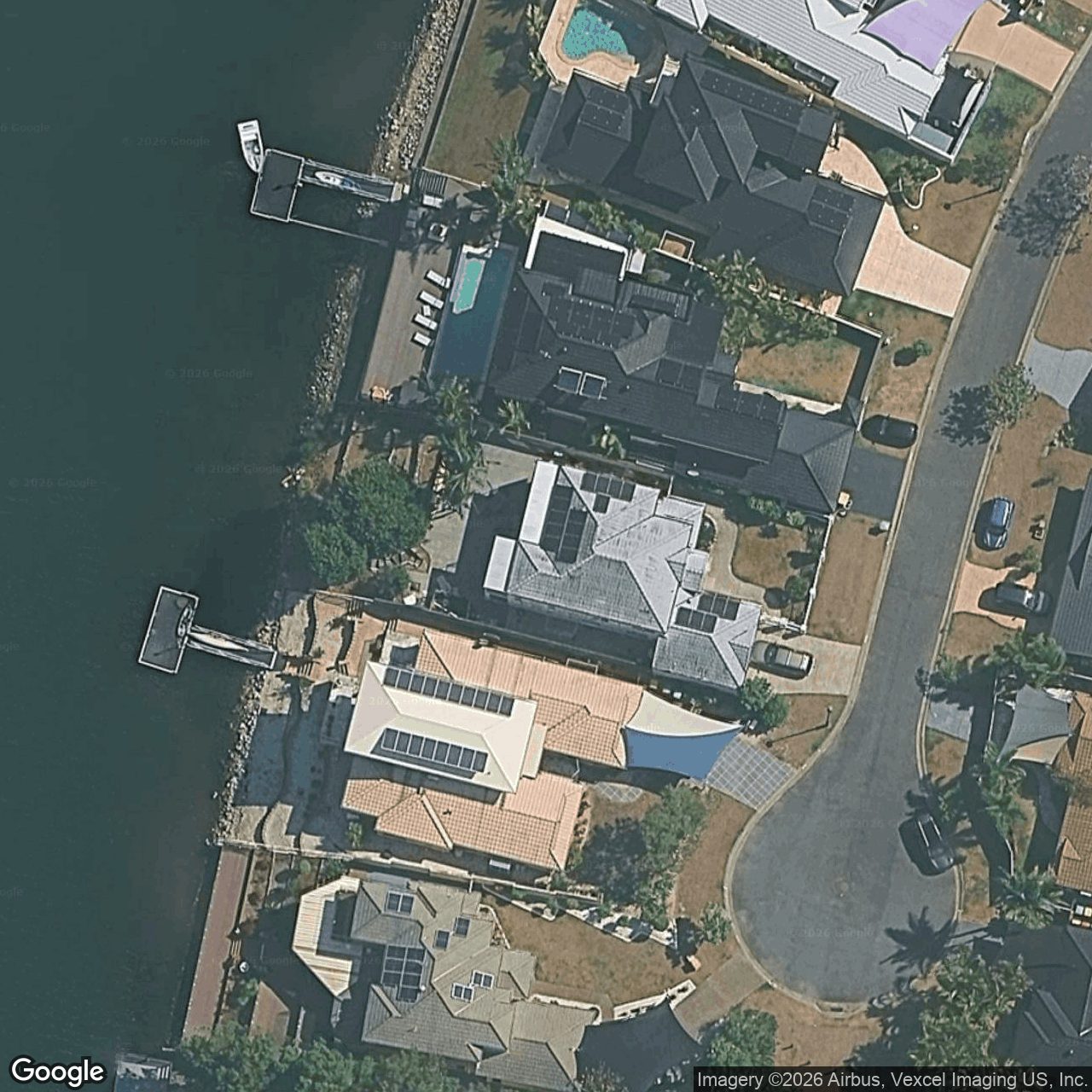 Aerial view of 41 Northwestern Court, Varsity Lakes QLD 4227