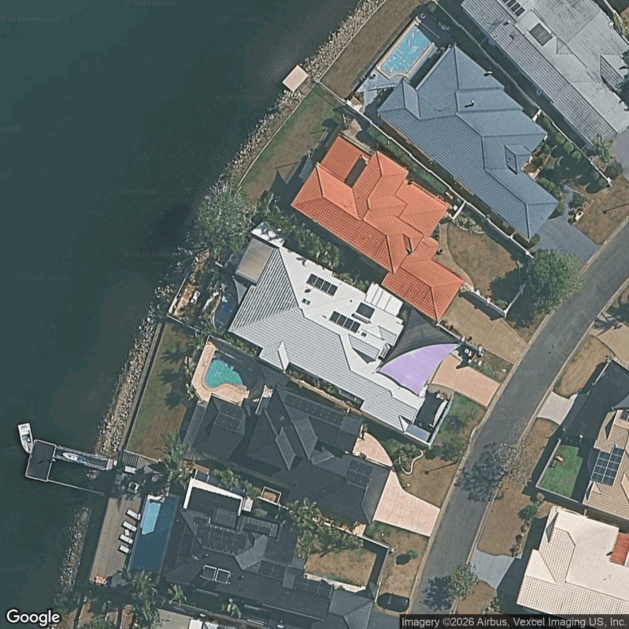 Aerial view of 35 Northwestern Court, Varsity Lakes QLD 4227