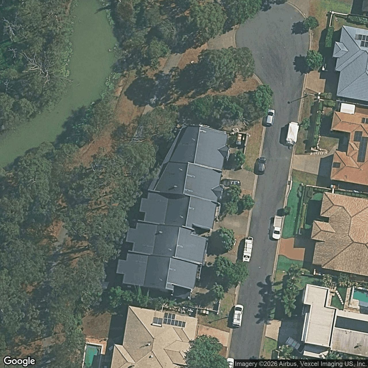 Aerial view of 8 Kodiak Drive, Varsity Lakes QLD 4227