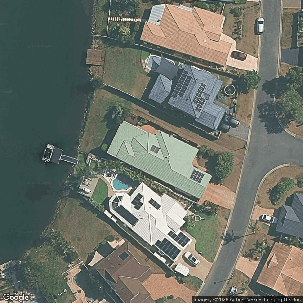 Aerial view of 17 Notre Dame Court, Varsity Lakes QLD 4227