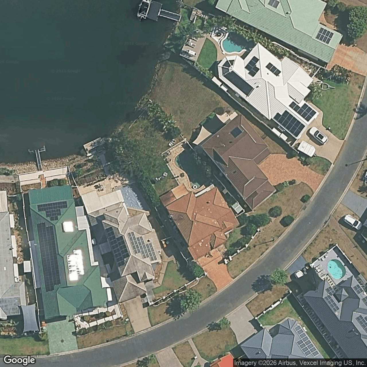 Aerial view of 23 Notre Dame Court, Varsity Lakes QLD 4227