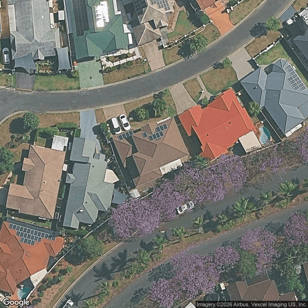 Aerial view of 28 Notre Dame Court, Varsity Lakes QLD 4227