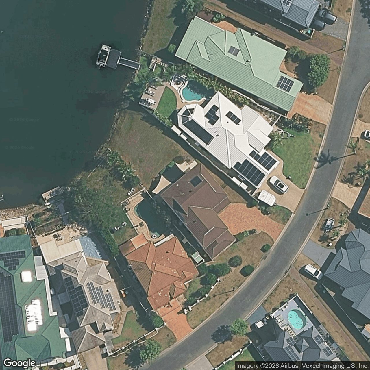 Aerial view of 21 Notre Dame Court, Varsity Lakes QLD 4227