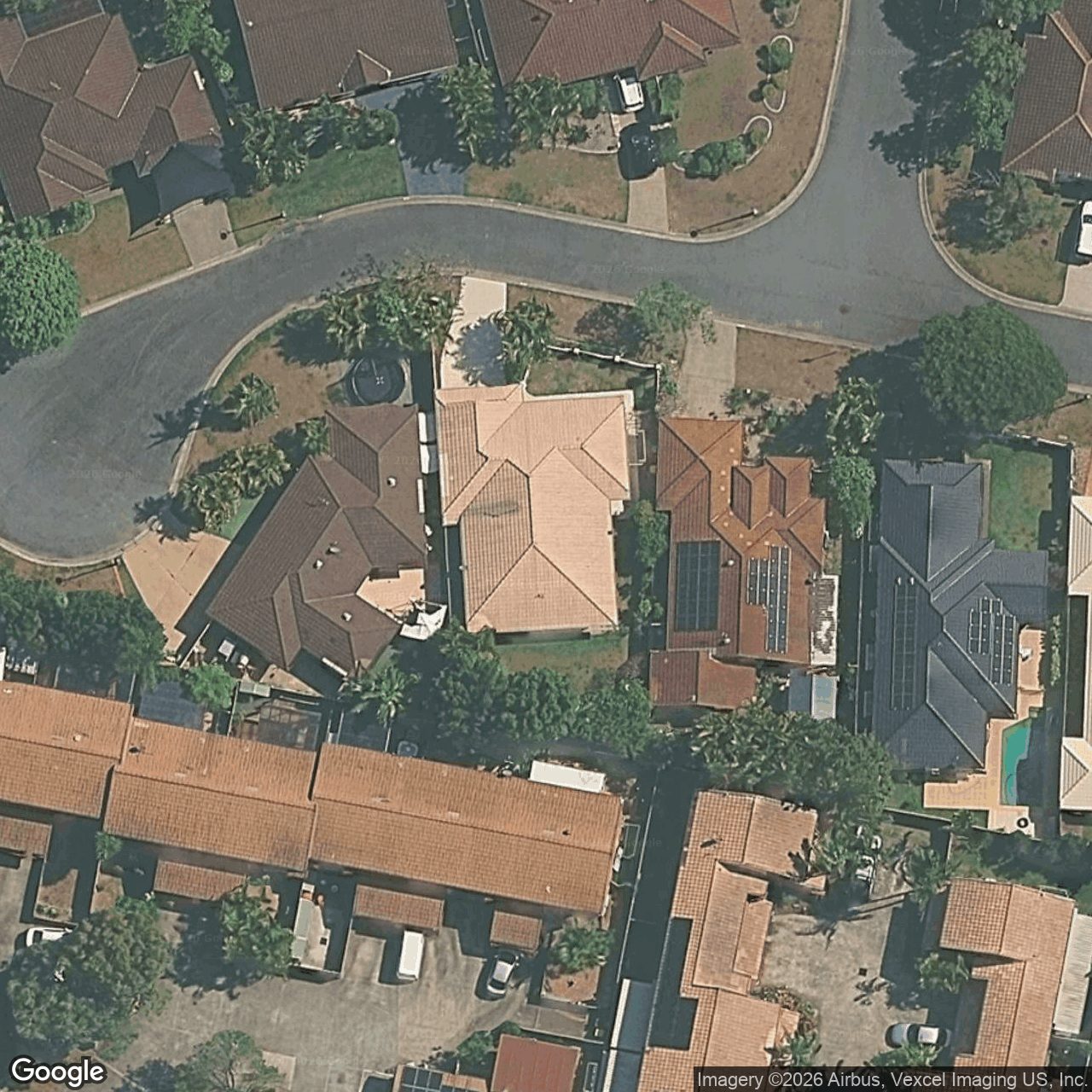 Aerial view of 3 Wisconsin Street, Varsity Lakes QLD 4227