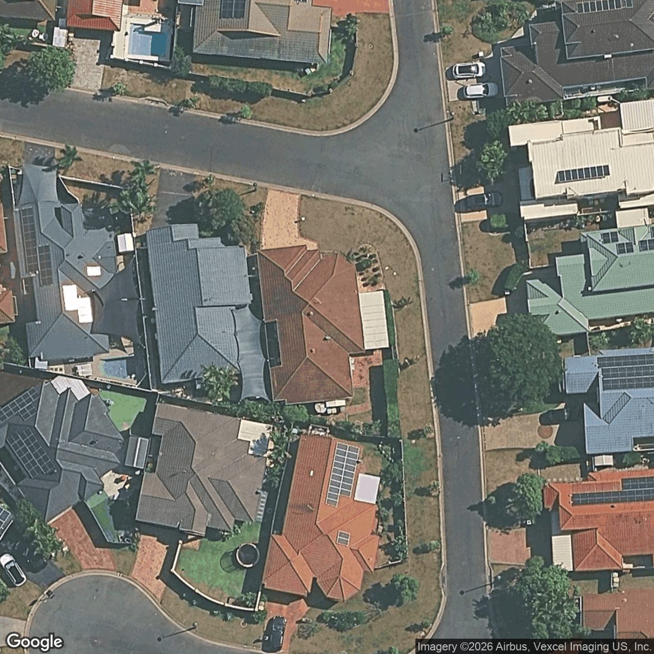 Aerial view of 7 Minnesota Street, Varsity Lakes QLD 4227