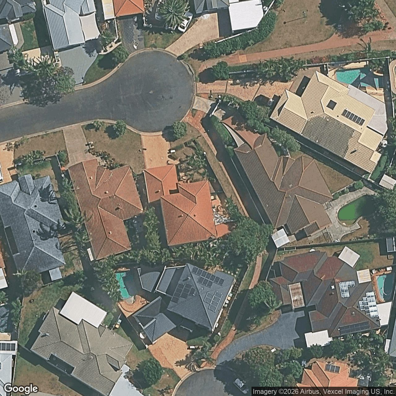 Aerial view of 19 Vanderbilt Court, Varsity Lakes QLD 4227
