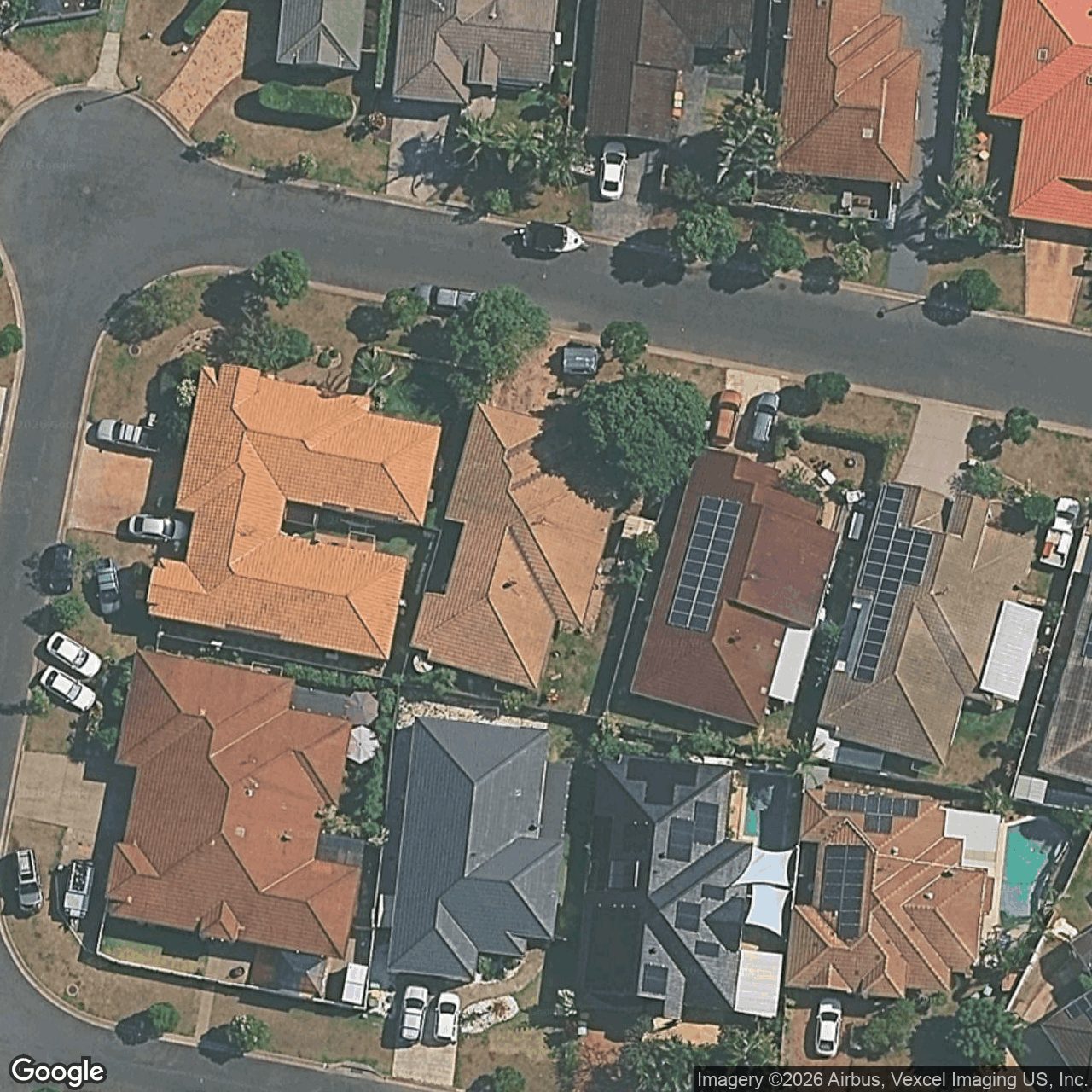 Aerial view of 10 Dartmouth Court, Varsity Lakes QLD 4227