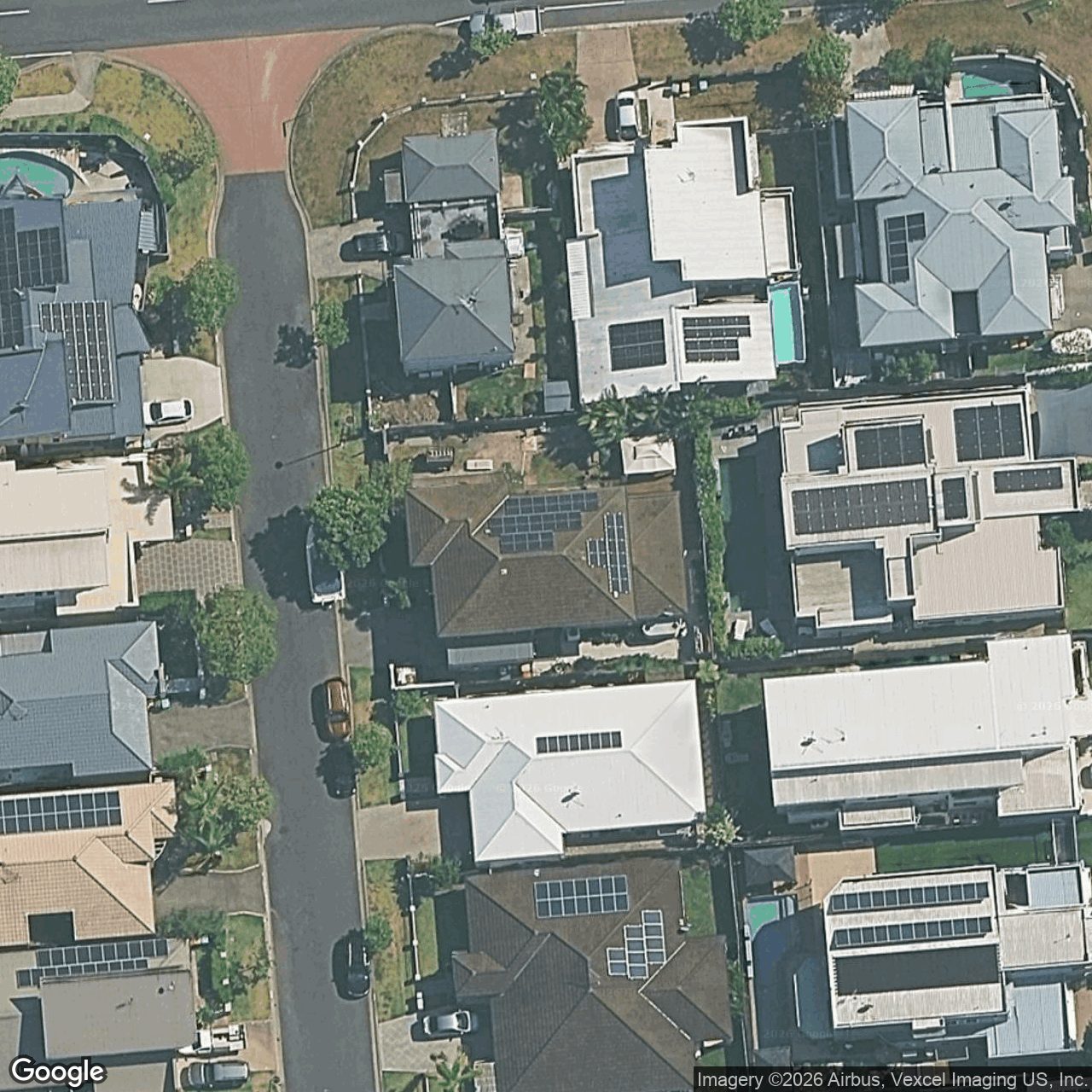 Aerial view of 41 Meridien Avenue, Varsity Lakes QLD 4227
