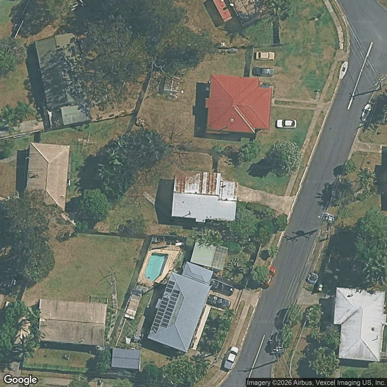 Aerial view of 4 Hedge Row, Varsity Lakes QLD 4227