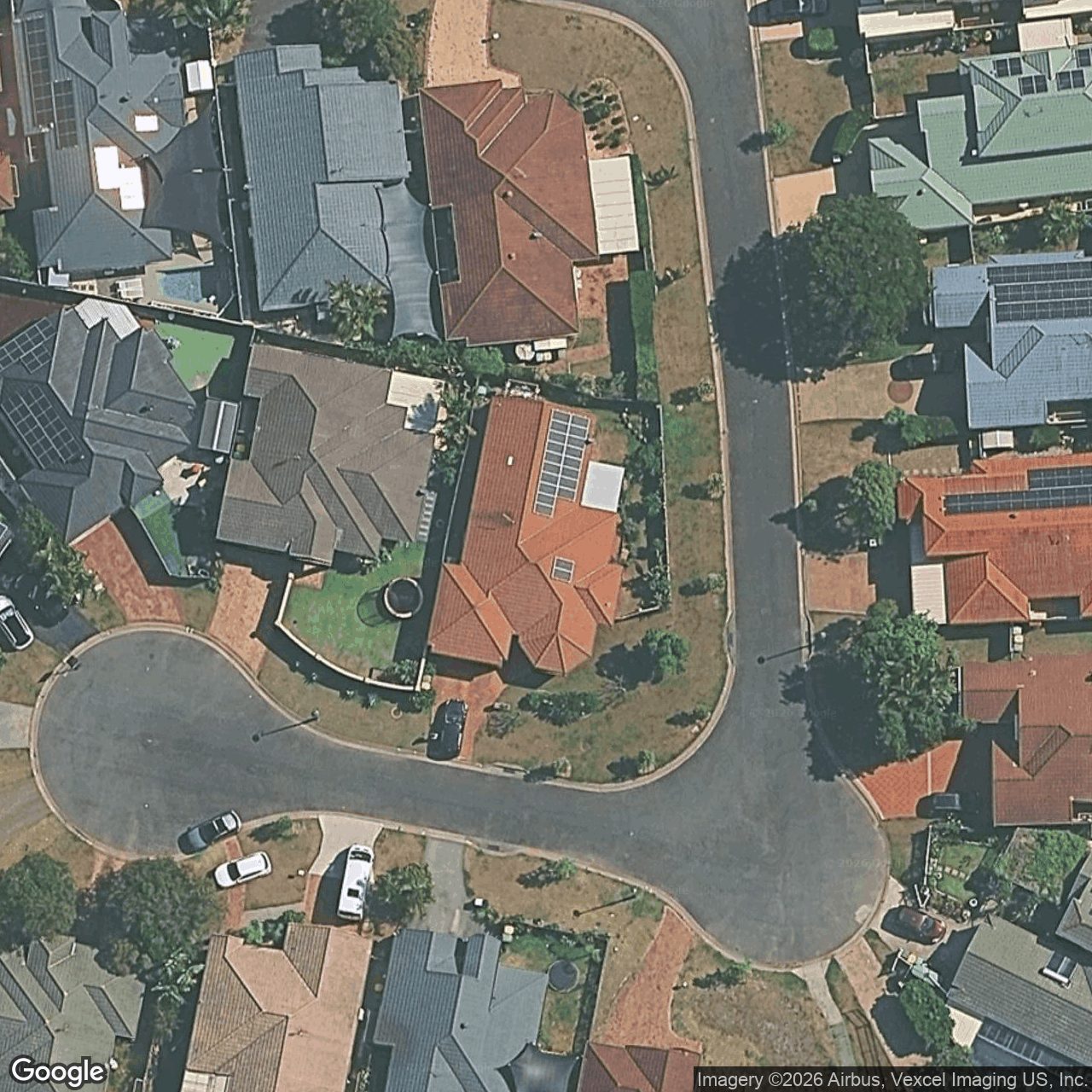 Aerial view of 15 Massachusetts Court, Varsity Lakes QLD 4227