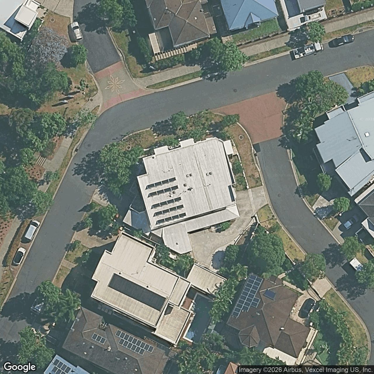 Aerial view of 2/25 Port Peyra Crescent
