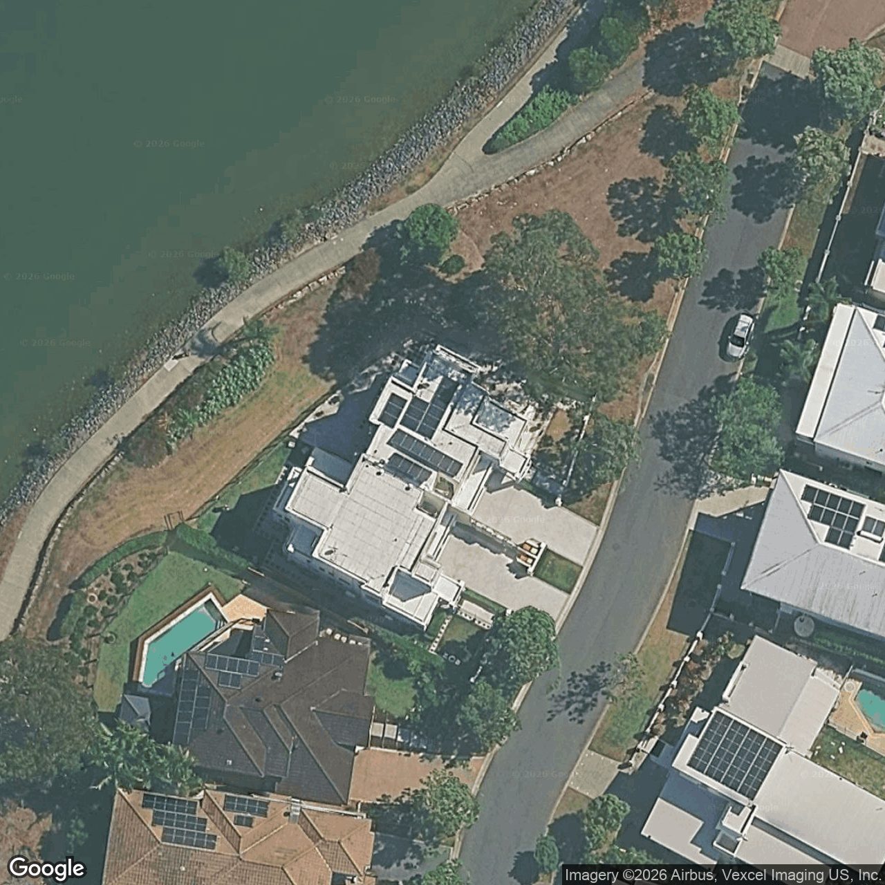 Aerial view of 2/12 Port Peyra Crescent