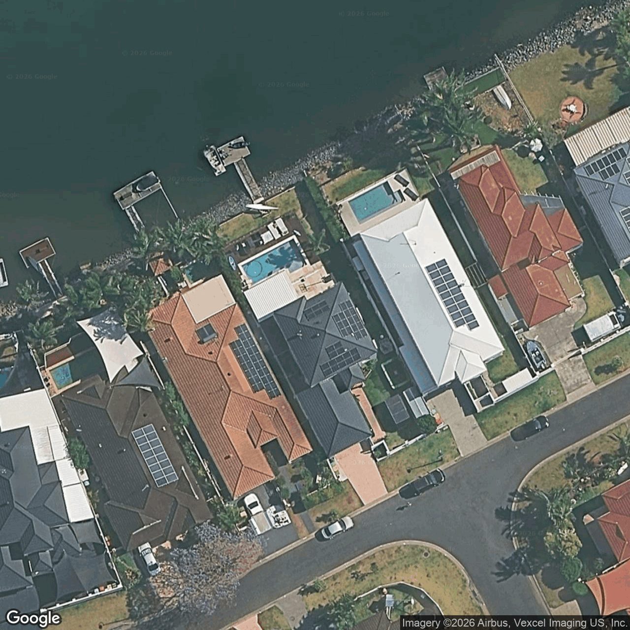 Aerial view of 11 Washington Court, Varsity Lakes QLD 4227