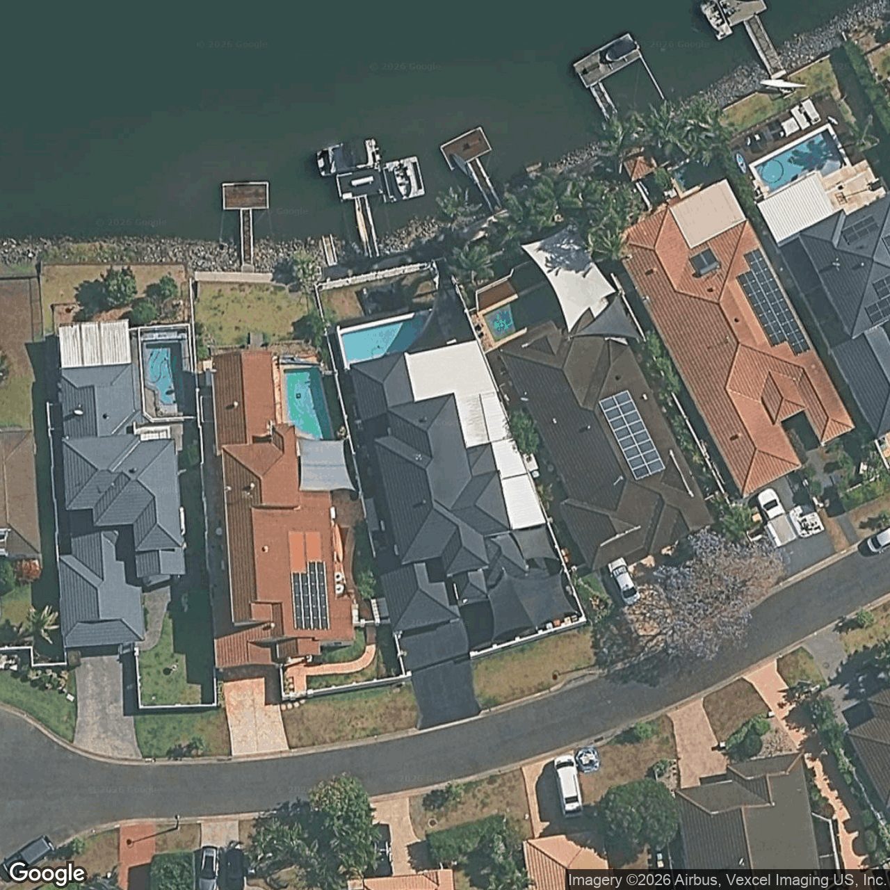 Aerial view of 17 Washington Court, Varsity Lakes QLD 4227