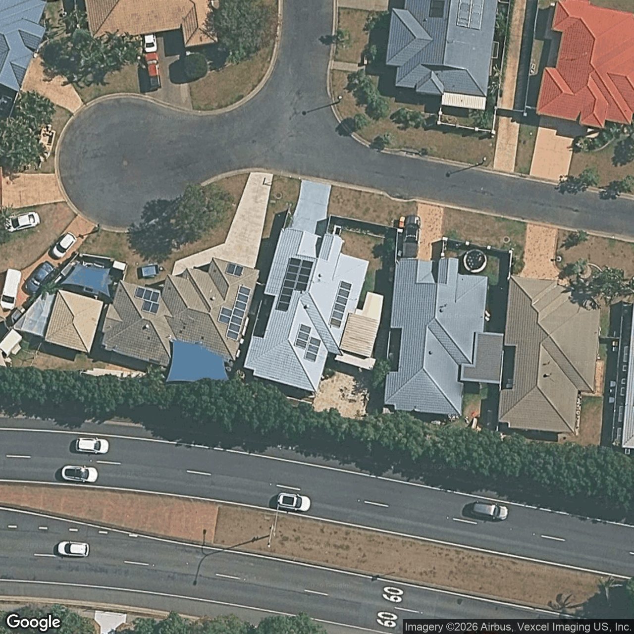 Aerial view of 5 Illinois Court, Varsity Lakes QLD 4227