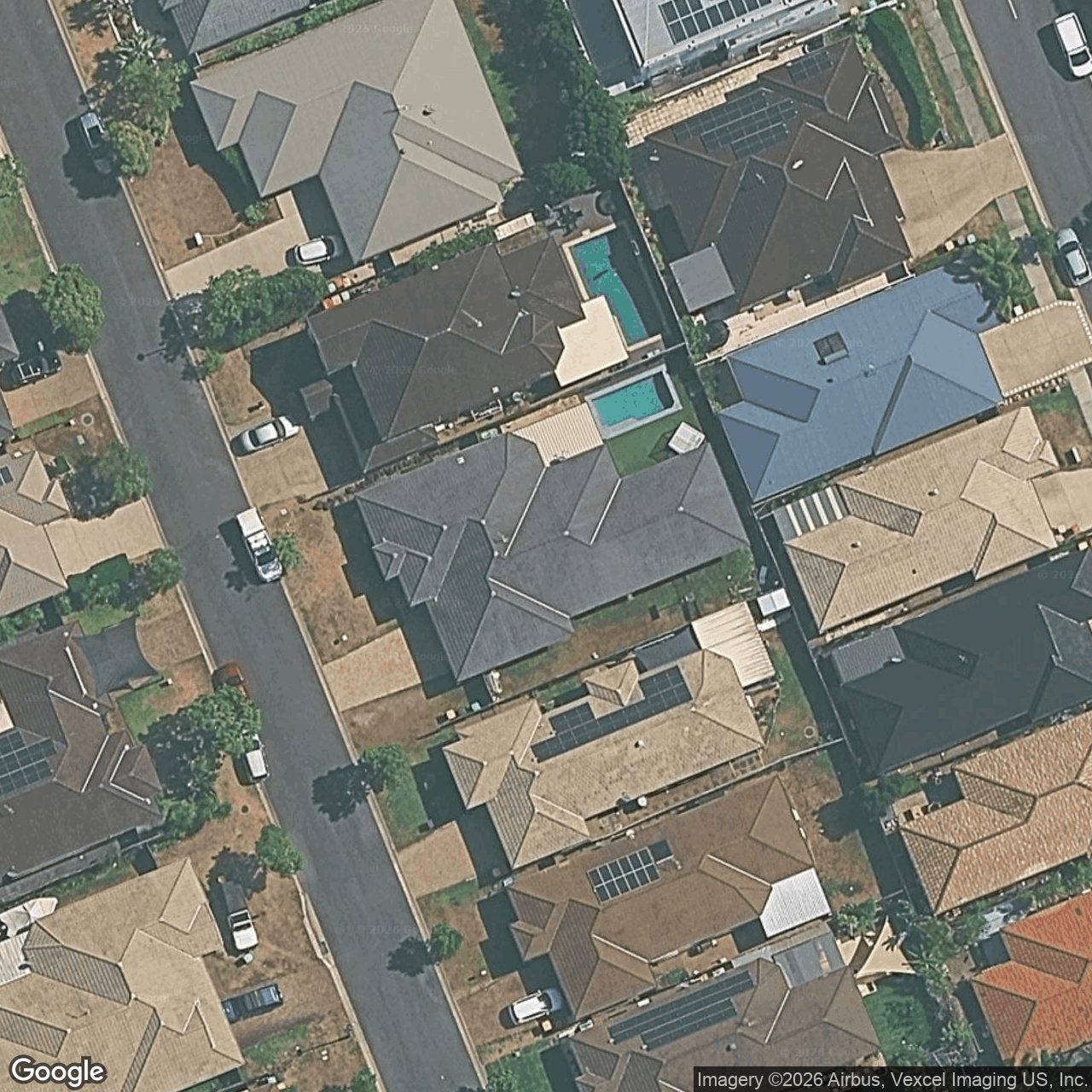 Aerial view of 12 Campelles Avenue, Varsity Lakes QLD 4227