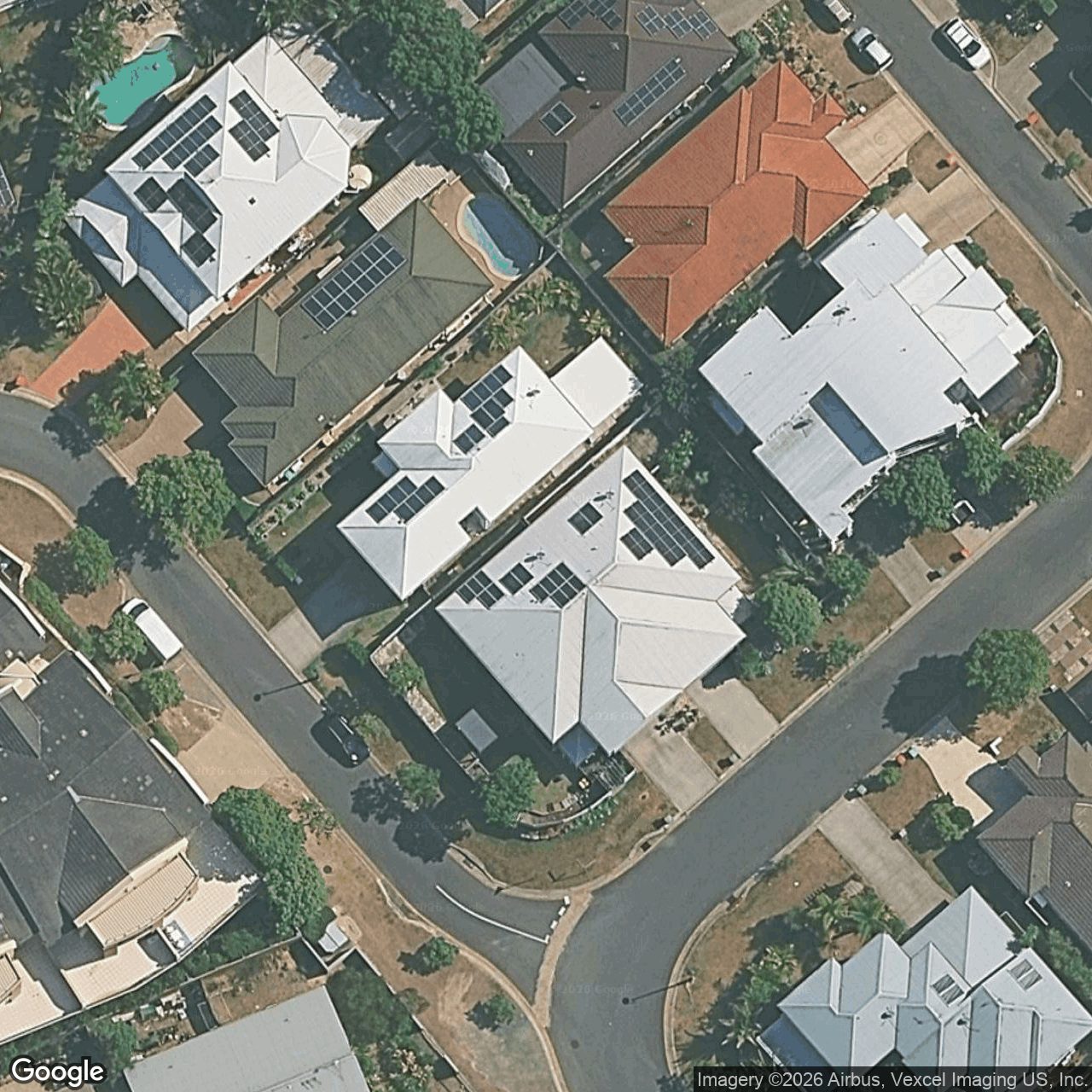 Aerial view of 38 Ranier Crescent, Varsity Lakes QLD 4227