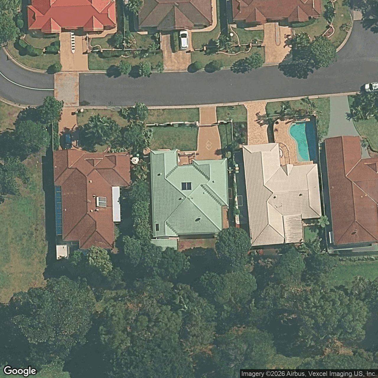 Aerial view of 30 Belrose Boulevard, Varsity Lakes QLD 4227