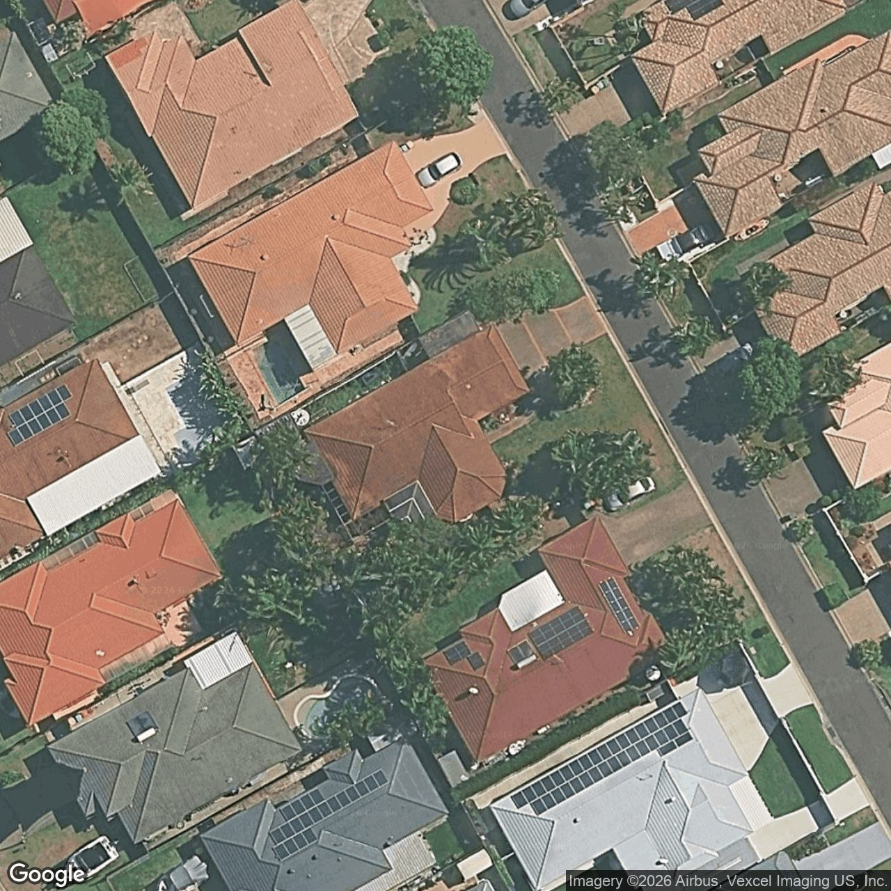 Aerial view of 52 Belrose Boulevard, Varsity Lakes QLD 4227