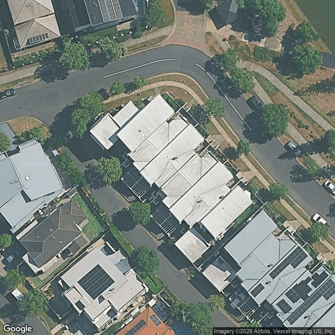 Aerial view of 3/29 Port Peyra Crescent