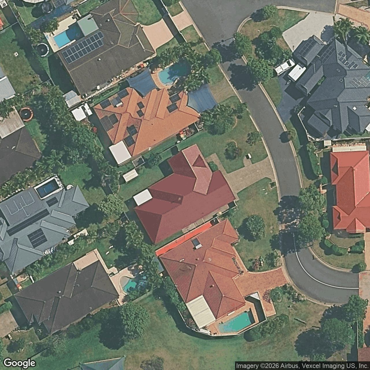 Aerial view of 40 Belrose Boulevard, Varsity Lakes QLD 4227