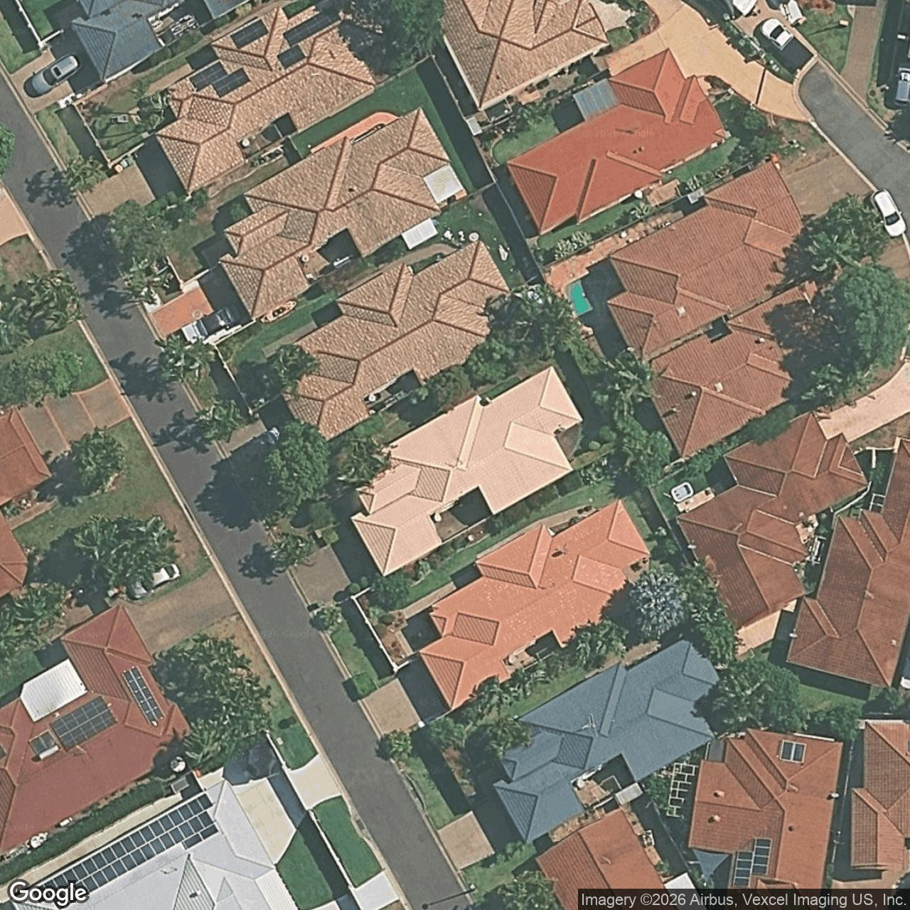 Aerial view of 33 Belrose Boulevard