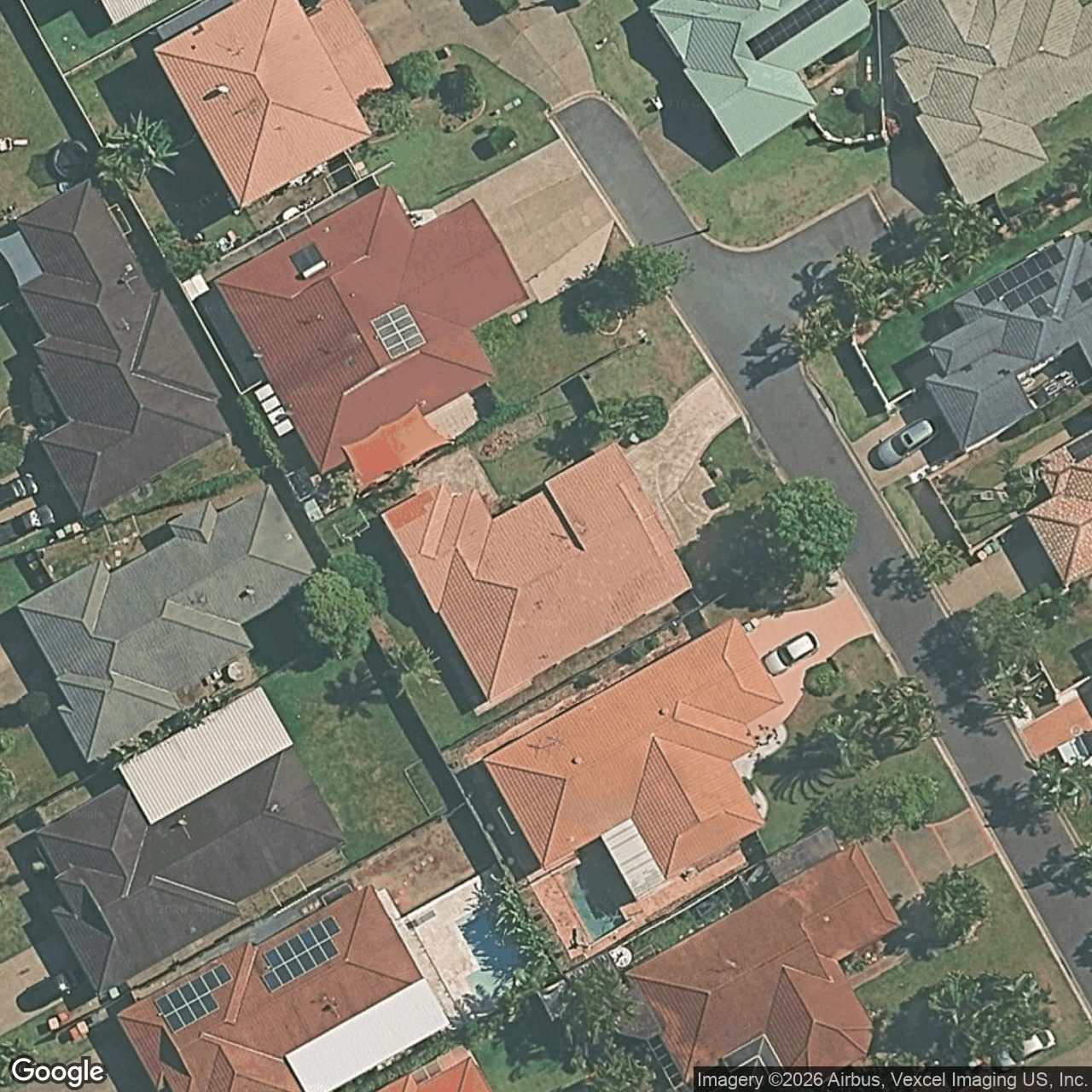Aerial view of 56 Belrose Boulevard, Varsity Lakes QLD 4227