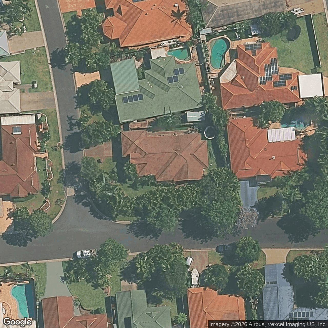 Aerial view of 1 Randwick Court, Varsity Lakes QLD 4227