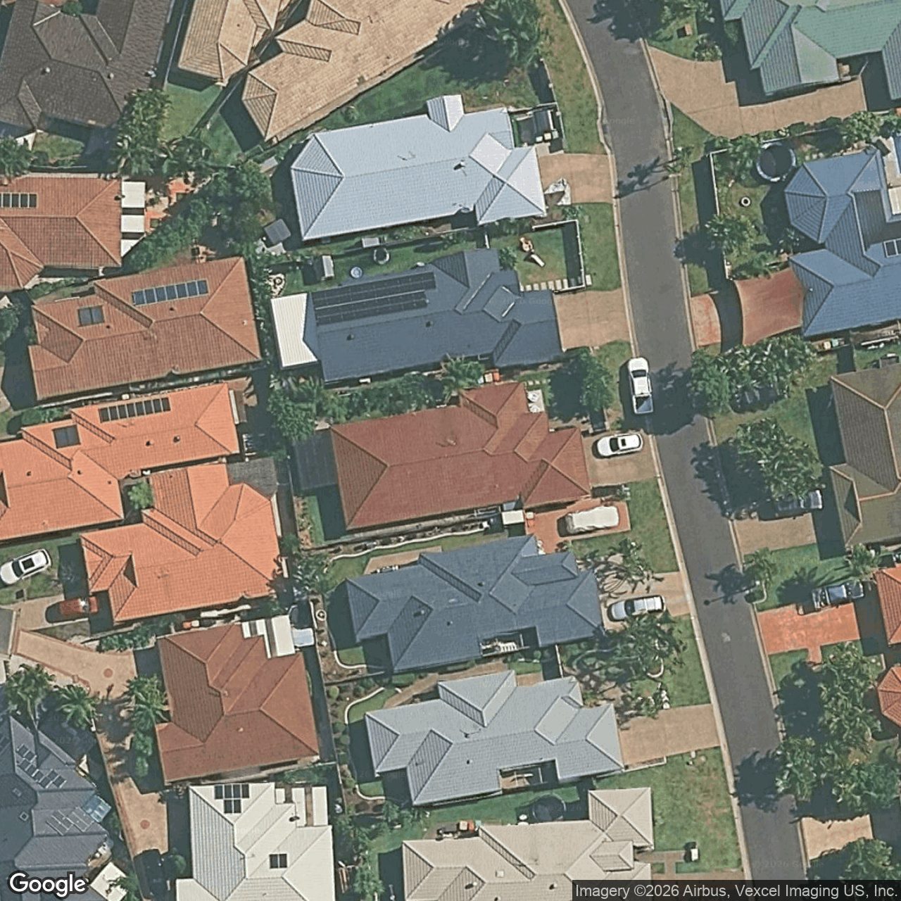 Aerial view of 8 Randwick Court, Varsity Lakes QLD 4227