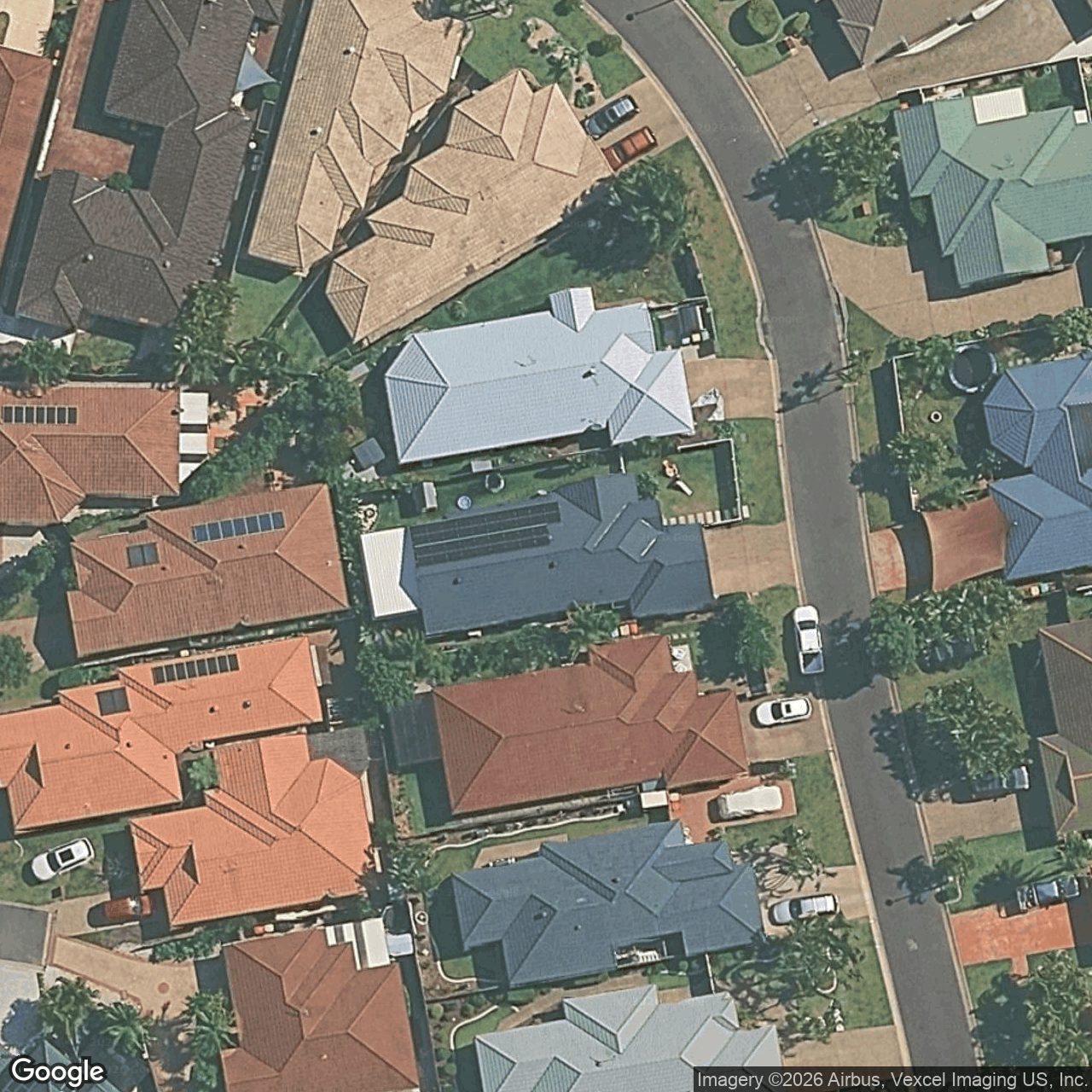 Aerial view of 10 Randwick Court, Varsity Lakes QLD 4227