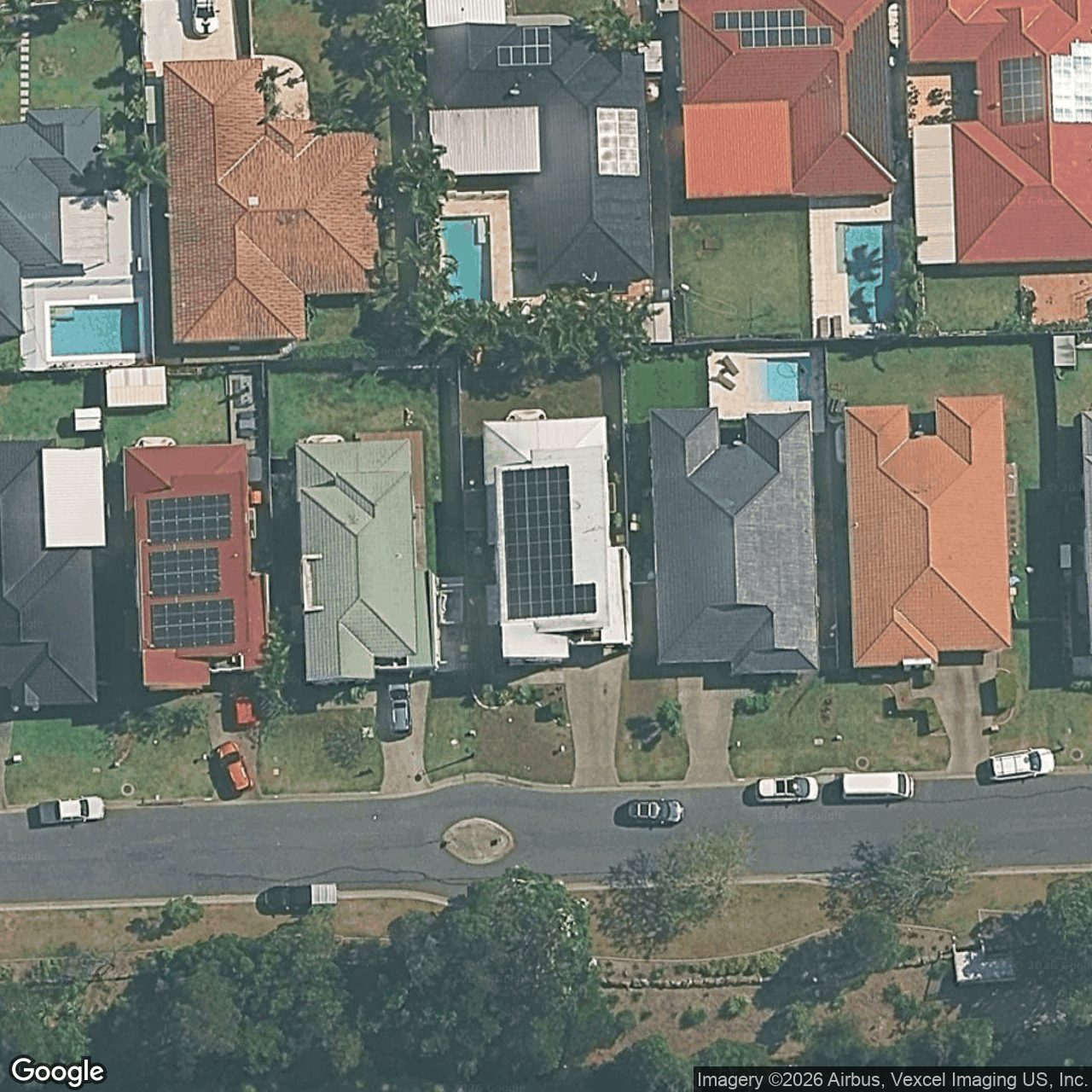 Aerial view of 20 Marks Drive, Varsity Lakes QLD 4227