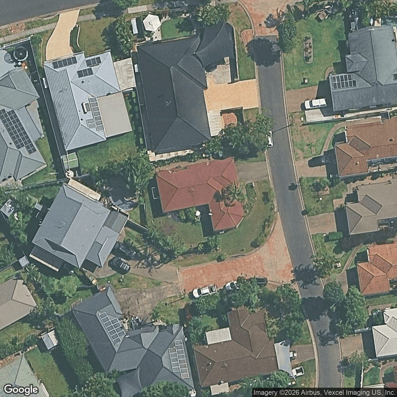 Aerial view of 3 St Lucia Court, Varsity Lakes QLD 4227