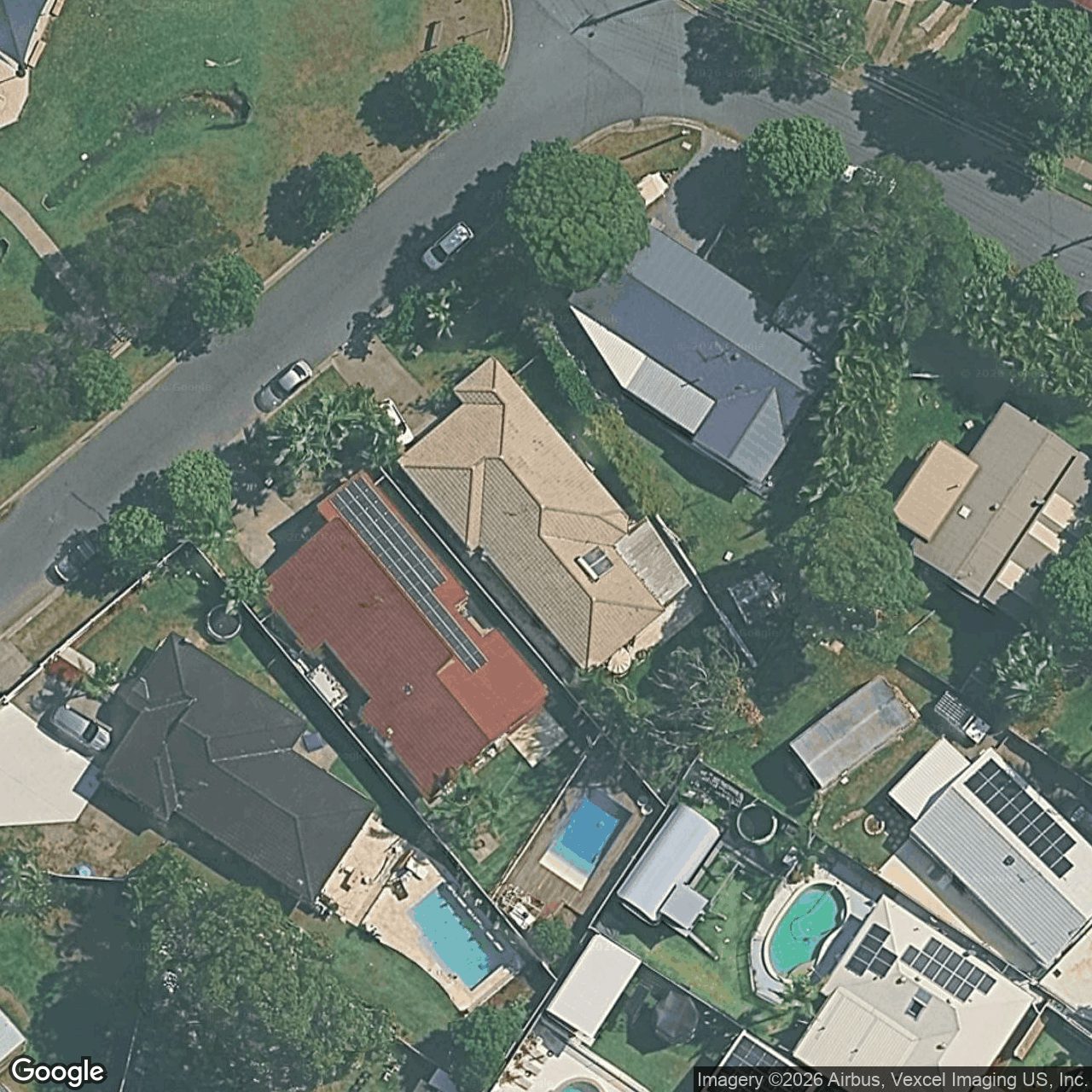 Aerial view of 27 Marks Drive, Varsity Lakes QLD 4227