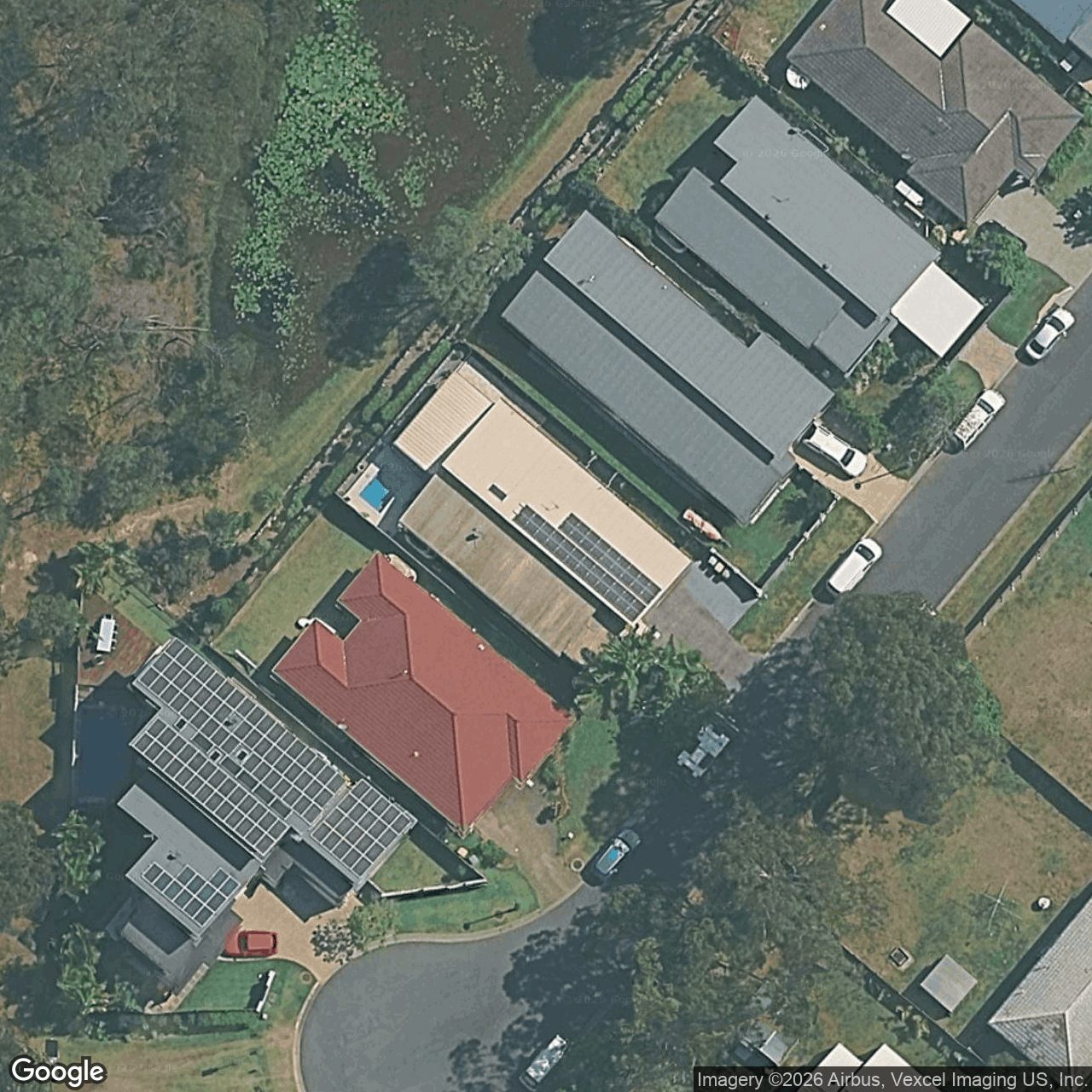 Aerial view of 11 Laura Place, Varsity Lakes QLD 4227