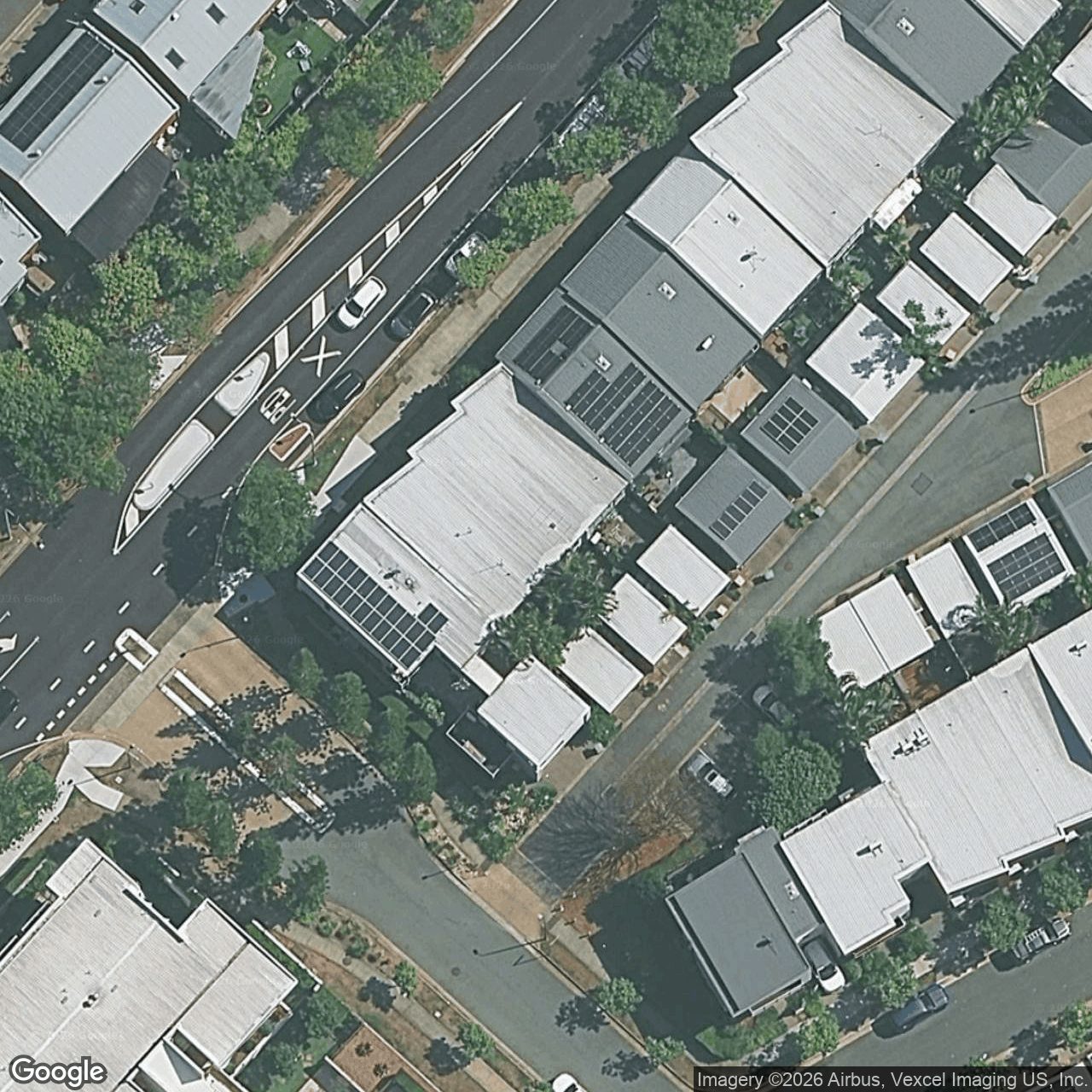 Aerial view of 119 Varsity Parade, Varsity Lakes QLD 4227