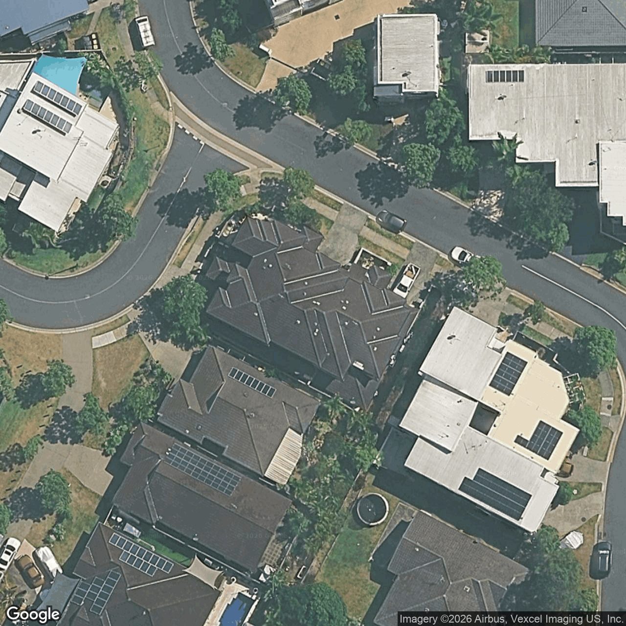 Aerial view of 117 Bayswater Avenue, Varsity Lakes QLD 4227